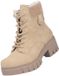 Rieker Bottines femme beige 74532-60