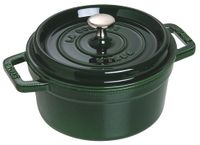 STAUB Gusseisen Bräter/Cocotte, Rund 22 cm, 2,6 L, Basilikum/Grün