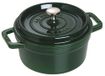 STAUB Gusseisen Bräter/Cocotte, Rund 22 cm, 2,6 L, Basilikum/Grün