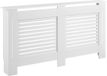 en.casa Radiatoromkasting radiatorombouw MDF wit 152x19x82 cm