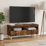 Prolenta Maison Exclusive - LED-TV-kast ARNHEM, 100 x 35 x 43 cm, beukenhoutfineer in rookkleur