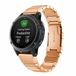 By Qubix Qubix Stainless Steel Link Bracelet - Rose Gold - 20mm Quickfit - Compatible with Garmin Instinct E - 40mm