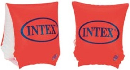 Intex Deluxe Arm Bands - 19-30 kg - Oranje/Wit