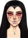 Leg Avenue Vampire Face Jewels Sticker