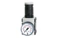 Drukregelaar RIEGLER FUTURA Drukregelaar incl. manometer, BG 1, G 3/8, PE max. 16 bar, temp. -10 °C tot 50 °C, regelbereik 0,5-8 bar