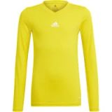 Adidas Base Tee 21 Shirt Lange Mouw Kinderen - Geel | Maat: 152