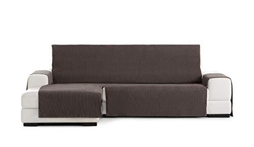 Eysa Practica sofa sprei chaise longue 240cm links front visie korting kleur 07- Brown