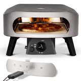 COZZE Mini pizzaoven gas 13 inch - compacte pizza oven gas outdoor (50 mbar) - tafel pizzaoven met regelaar voor kleine pizza's