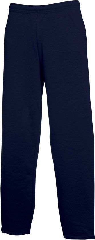 Fruit of the Loom Joggingbroek met rechte Pijp Blauw Maat M