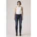 Levi's 724 High Rise Straight Jeans Maat: W30L30 | Straight Broeken Outlet | Dames | Blauw