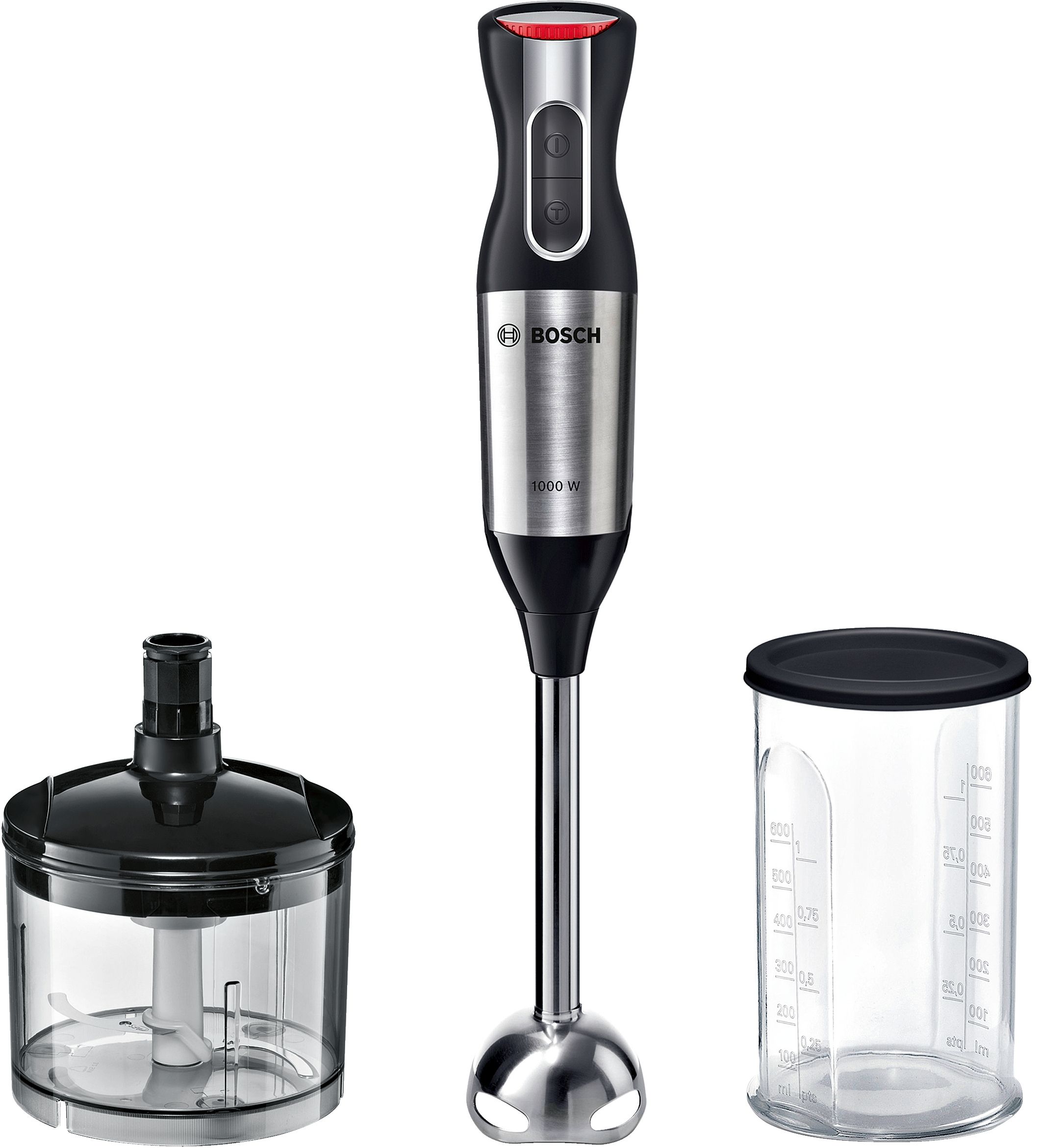 Bosch MS6CM6120 ErgoMixx - Immersion Blender - 1000W - Silver/White