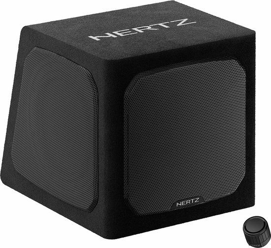 Hertz DBA 201 8 Inch Actieve Subwoofer - 440 Watt - Incl. Kabelset