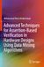 Advanced DE Advanced Techniques for Assertion-Based Verification in Hardware Designs Using Data Mining Algorithms