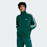 Adidas Firebird Sweatvest vert foncé / blanc