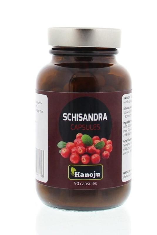 Hanoju Schisandra Extract 400 mg - 90 Capsules