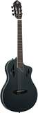Ortega TourPlayer Series Standard Satin Black Elektro-akoestische Klassieke Gitaar met Gigbag