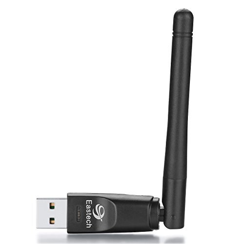 EASTECH Draadloze WiFi USB Dongle Stick Adapter RT5370 150 Mbps voor MAG 254 250 255 270 275 IPTV Set-Top Box, Jynxbox, Linkbox, Raspberry Pi, PC Laptops Desktop, voor Win7, Win8, Mac OS, Linux