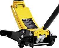 VEVOR Hydraulische krik met laag profiel, capaciteit 2 T, rolkrik van staal, hefbereik 7,5-50,5 cm, met snelhefpomp met dubbele zuiger, voor het heffen van sportwagens en sedans, onderhoud