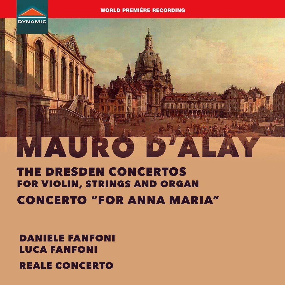 OUTHERE Daniele Fanfoni - Luca Fanfoni - The Dresden Concertos - Concerto For Anna Maria (CD)