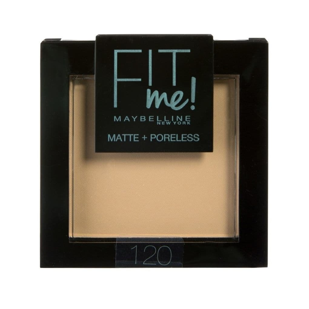 Maybelline Fit Me Matte + Poreless Powder - 120 Classic - Matterend Poeder welke Poriën Zichtbaar Verkleind - 9 gr.