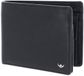 Golden Head Leren portemonnee Capri RFID Protect Scheintasche mit RV 1364 Zwart