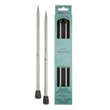 KnitPro The Mindful Collection enkelpuntige naalden 12" (30cm) | Maat 8mm