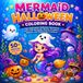 Mermaid Halloween Coloring Book for Kids