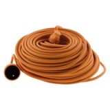 Zenitech Rallonge Schuko 16A HO5VV-F 2x1,5mm² Orange - 45m