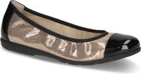 Caprice Dames Ballerina 9-22152-42 333 G-breedte Maat: 38 EU