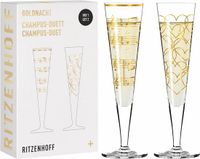 Ritzenhoff Champagnergläser Goldnacht 205 ml Set van 2