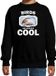 Bellatio Decorations Bol Dieren vogels sweater zwart kinderen - birds are serious cool trui jongens/ meisjes - cadeau boomklever vogel/ vogels liefhebber - kinderkleding / kleding 110/116