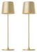 Brilliant LED Lampe Kaami - 2er-Set, Dimmfunktion, Warmweiß, 310 lm, Touchdimmer, USB, Akku, Outdoor, Indoor, 37cm hoch