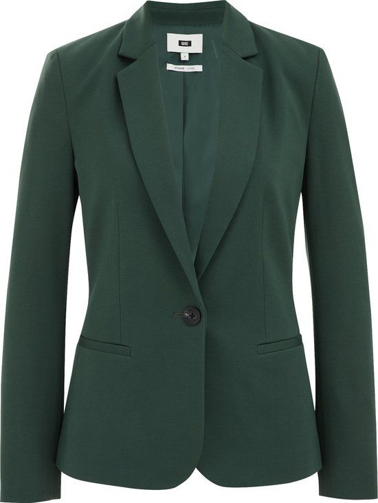 WE Fashion Dames getailleerde jersey stretch blazer
