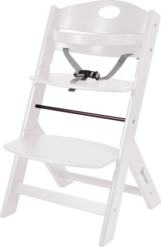 BabyGO Meegroei Kinderstoel Family Wit - Wit - 25 kg - 0 maand