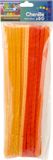 Vaessen Creative Chenilledraad - 6mmx30cm - 50stuks - Oranje