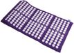 Ancient Wisdom Tapis d'acupression 3 pièces avec rembourrage en fibre de coco et impression de zones réflexes
