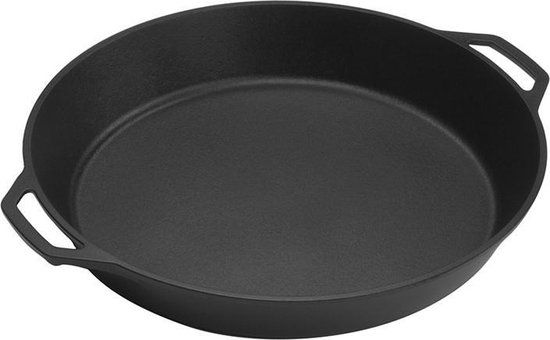 Lodge 17 Inch Cast Iron Skillet - Black