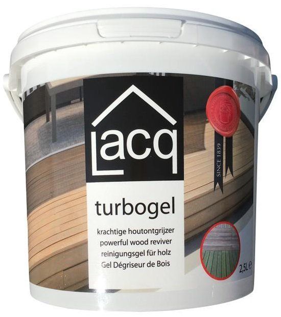 Lacq Turbogel Hout Ontgrijzer - 2,5 Liter