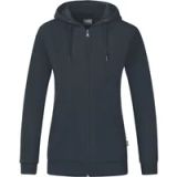 Jako Organic Jas Met Kap Dames - Antraciet