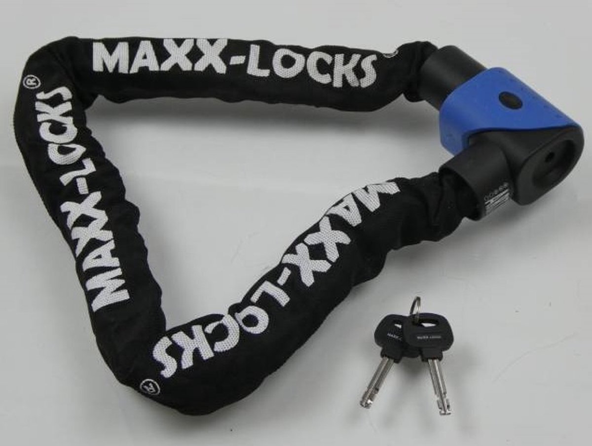 Maxx-Locks Scooterslot ART 3 Patea Vaste kop - 120 cm / Fietsslot / Kettingslot / Motorslot
