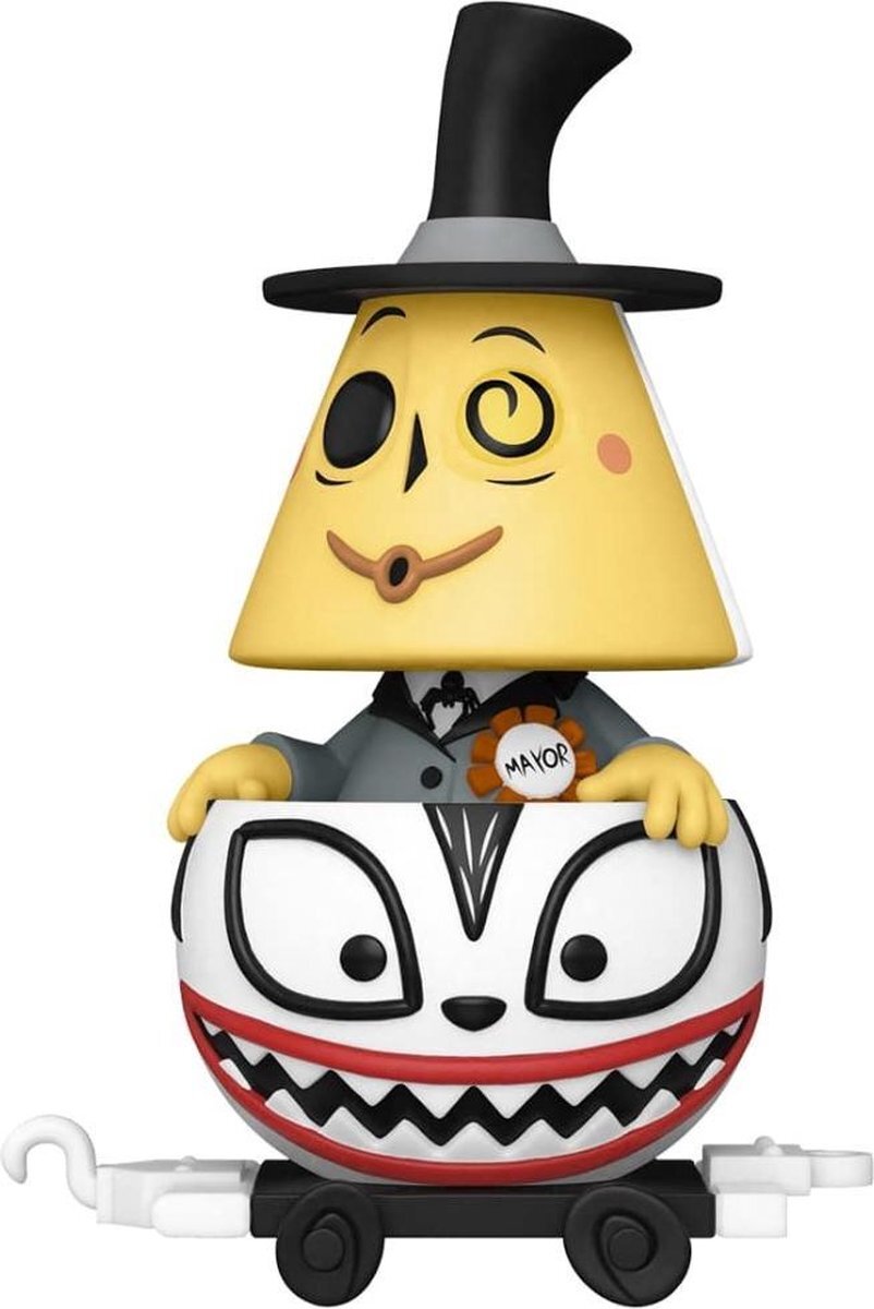 Funko 50634 POP Disney: nachtmerrie voor kerst trein-burgemeester in spookkar Collectible speelgoed, veelkleurig