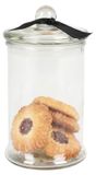 Bocal à provisions 300ml transparent Bocal à provisions verre décoratif Bocal à épices verre à bonbons