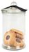 Bocal à provisions 300ml transparent Bocal à provisions verre décoratif Bocal à épices verre à bonbons