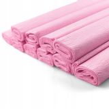 Netuno Gekreukeld Crêpepapier Poederroze - 10 stuks (200x50cm)