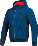 Alpinestars Moblast WP waterdichte motorfiets textieljas Lichtblauw/donkerblauw 2XL