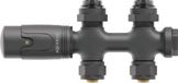 Aquabad® Multiblock thermostat de radiateur, anthracite, version droite