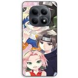 Maniacase Hoesje voor Xiaomi Redmi Note 15 5G Kakashi Naruto Sasuke Sakura