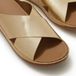 FitFlop Lulu Lux Cross Slide Slippers - Dames - Goudkleurig - Maat 41