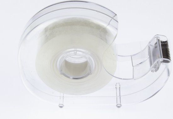 Kangaro Plakbandhouder - Transparant - Inclusief Plakband - K-50052