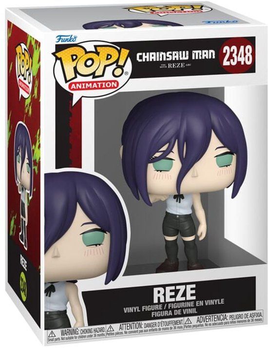 Funko Chainsaw Man Reze - Reze (Chase Edition mogelijk) vinylfiguur 2348 Unisex Funko Pop!